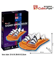 Cubic Fun 3D Puzzle Sydney Opera Binası Avustralya
