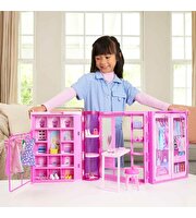 Barbie'nin Rüya Gardırobu ve Bebek Oyun Seti HXD58