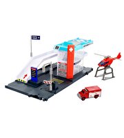 Matchbox Aksiyon Sürücüleri Oyun Seti Arama Kurtarma Helikopteri GVY83