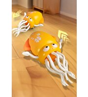 Dansçı Kali Müzikli Işıklı Hareketli Ahtapot Sarı