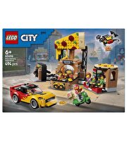 LEGO City Araçlarla Pizza Dağıtım Deneyimi 60496