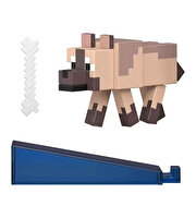 Mi̇necraft Aksesuarlı Fi̇gür Chestnut Wolf JJR90