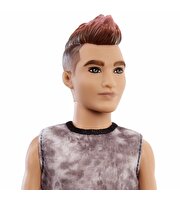 Barbie Yakışıklı Ken Bebekler Ekose Desenli Kırmızı Pantolonlu GVY29