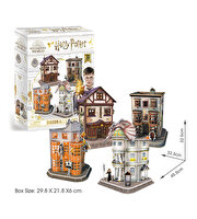 Cubic Fun 3D Puzzle Harry Potter Diagon Yolu 4 Bina