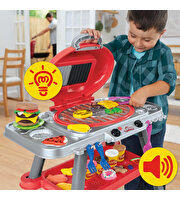 Play Doh Işıklı ve Sesli Sizzlin Izgara Oyun Seti G0500