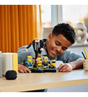 LEGO Despicable Me 4 Yapım Parçalarından Gru ve Minyonlar 75582