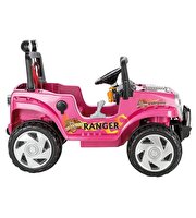 Pilsan Ranger 12V Akülü Kumandalı Araba Metalik Pembe