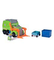 Paw Patrol Rocky ve Crush N Roll Geri Dönüşüm Aracı