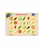 Ahşap Eğitici Eşleştirme Oyunu Karışık