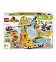 LEGO DUPLO Kasabası 3'ü 1 Arada İnşaat Sahası ve Araçları 10476