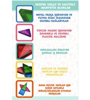 Magly Manyetik 3 Boyutlu Yapı Blokları 72 Parça