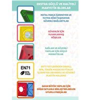 Magly Ball Run Parkur Oyunu 101 Parça Manyetik Yapı Seti