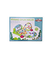 Piyanolu Oyun Halısı Yeşil