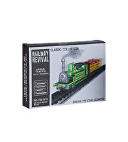 Railway Revival Classic Collection Maket Tren Seti Rongjian Type Steam Locomotive