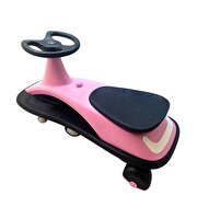 Sesli ve Işıklı Royal Swing Car Pembe