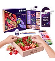OKTO Succulents Passion 3D Duyusal Sanat Seti