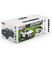 Dolu Grandex Uzaktan Kumandalı 12 Volt Beyaz Akülü Araba