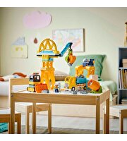 LEGO DUPLO Kasabası 3'ü 1 Arada İnşaat Sahası ve Araçları 10476