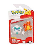 Pokemon Battle Fi̇gürler Galarian Darumaka ve Charmander
