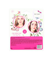 Lukky 6 Renkli̇ Yıldız Desenli Parıltılı Göz Farı Paleti̇ ve Fırçası