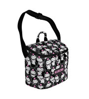 Kuromi Desenli Termal Beslenme Çantası Siyah