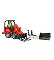 Bruder Schaffer 2034 Kompakt Yükleyici Sürücü ve Aksesuarları
