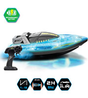 Silverlit Exost Aqua Lights Uzaktan Kumandalı 1:18 Sürat Teknesi
