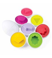 6'lı Geometrik Yumurta Eşleme Oyunu