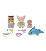 Sylvanian Families Anaokulu Arkadaşları Havuz Eğlencesi Üçlüsü