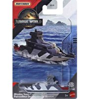 Matchbox Jurassi̇c World Model Araçlar Mission Team Patrol Craft JGK95