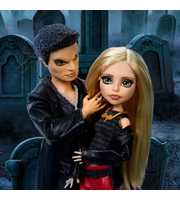 Monster High Skullector Buffy the Vampire Slayer Buffy ve Angel 2'li Bebek Seti JLL00