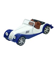 Sesli Işıklı Metal Çek Bırak Vintage Klasik Lacivert Beyaz