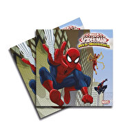 Spider Man Web Warriors Peçete - 20'li