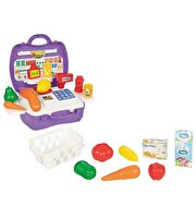 Pilsan Aksesuarlı Çantalı Market Seti 24 Parça