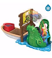 Hot Wheels Track Monster Trucks Timsahtan Kaçış Renk Değiştiren Oyun Seti HGV14