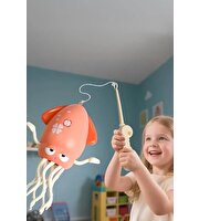 Dansçı Kali Müzikli Işıklı Hareketli Ahtapot Pembe