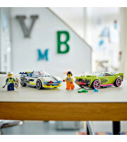 LEGO City Polis Arabası ve Spor Araba Takibi 60415