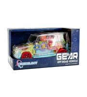 Off Road Işıklı Sesli Araba C-1A Mavi