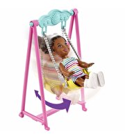 Barbie Bebek Bakıcısı Skipper Oyun Evi Seti HHB67