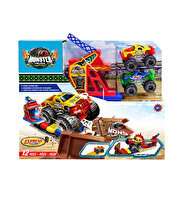 Express Wheels Monster Truck Aksiyon Oyun Seti 12 Parça
