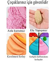 Kovalı Kinetik Kum ve Kalıplar 1000 Gr