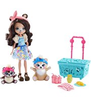 Enchantimals Bebekleri Sevimli Patiler Piknikte Oyun Seti FCC64