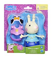 Peppa Pig ve Ailesi Kıyafetli Figür Seti Rebecca Rabbit
