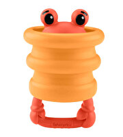 Fisher Price Deniz Dostları 2'si 1 Arada Silikon Çıngırak Crab JHB55