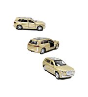 Sesli Işıklı Metal Çek Bırak Jeep Gold