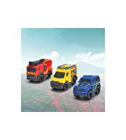 Dickie Toys Micro Rescue Force Mercedes-Benz 3 Araçlı Acil Durum Araç Seti