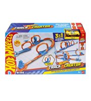Hot Wheels Track Creator Üçlü Çember Paketi JDW39