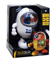 Işıklı Müzikli Robot Kedi T-1A Beyaz