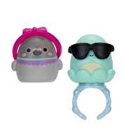Squishmallows Squish-A-Longs 8 Figür + Yüzük Seti S2 Seri 3