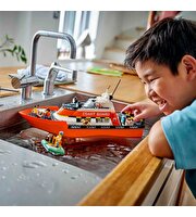 LEGO City Sahil Güvenlik Kurtarma Botu ve Helikopteri 60504